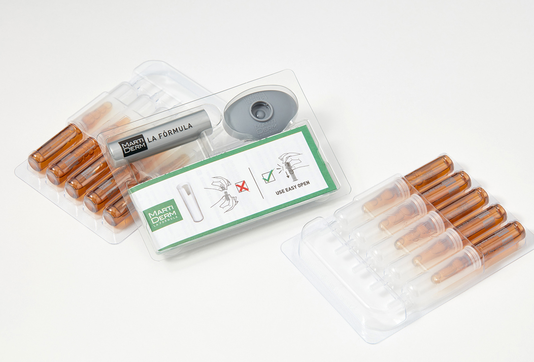 Martiderm Photo-aging control face Ampoules Platinum HA+
