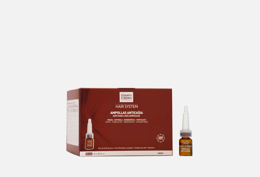 Martiderm ANTI-HAIR LOSS AMPOULES Hair system