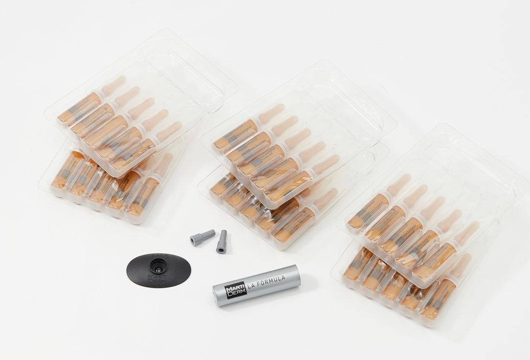 Martiderm Anti-aging face ampoules Black diamond ADVANCED