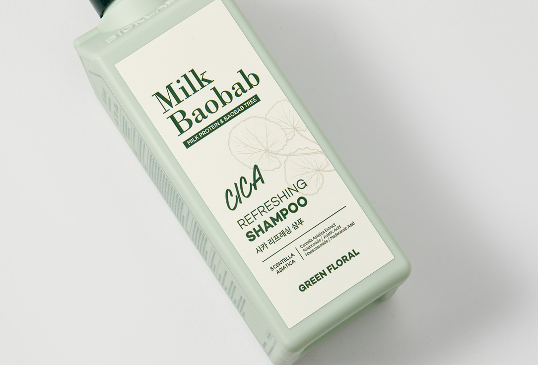 Milk Baobab shampoo with five types of cica Cica Refreshing
