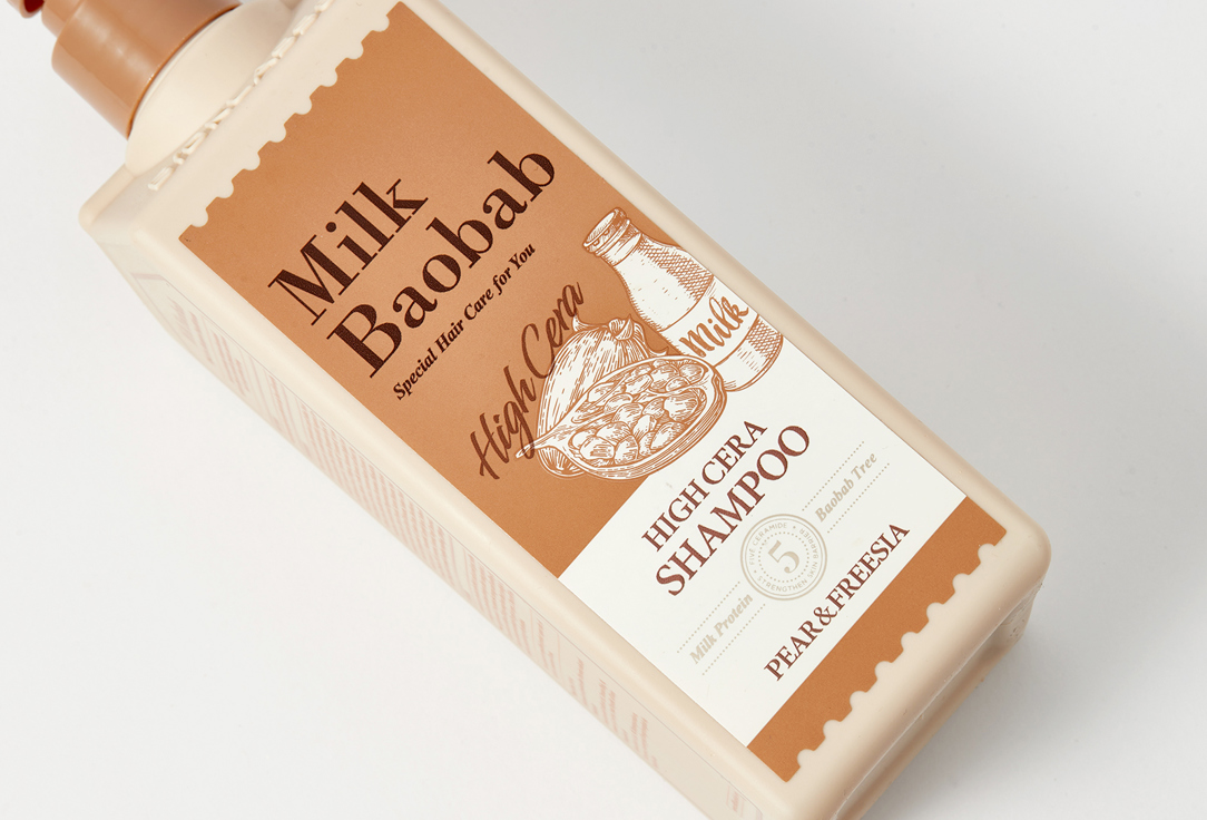 Milk Baobab concentrated Hair  Shampoo High Cera Pear & Freesia