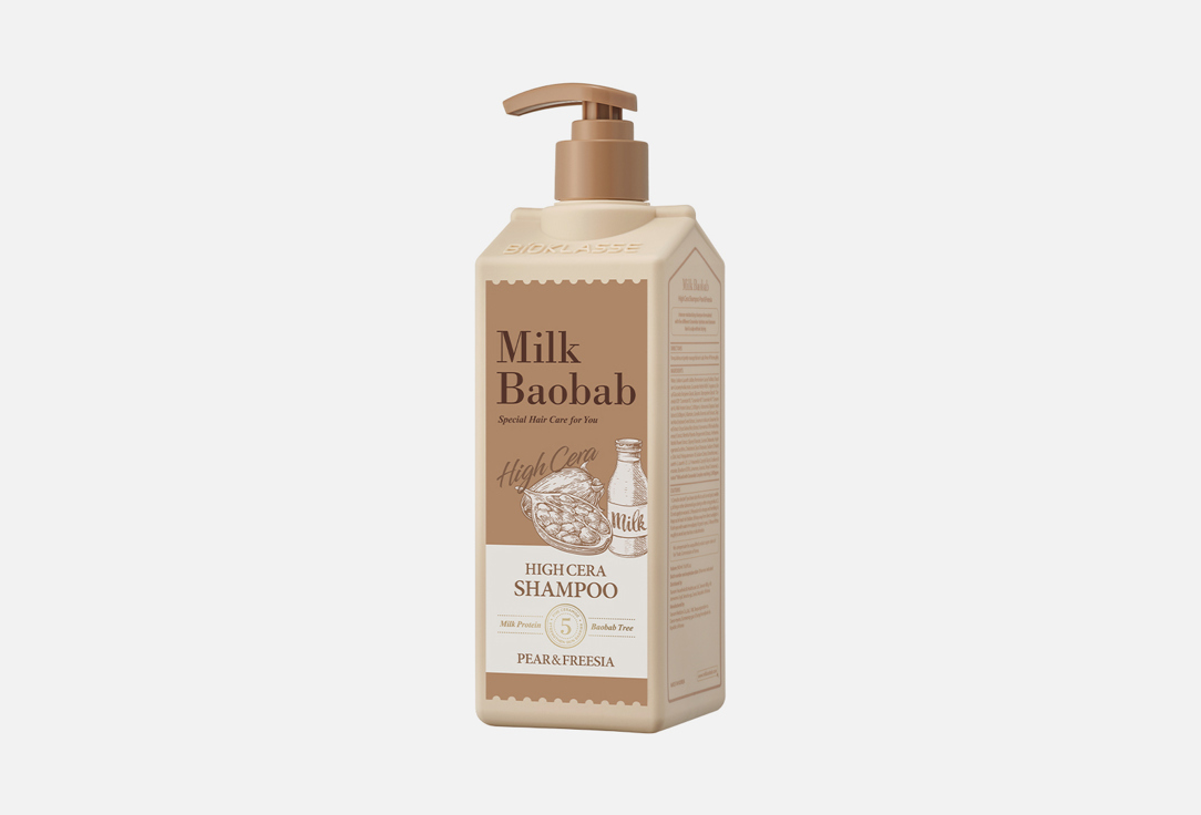 Milk Baobab concentrated Hair  Shampoo High Cera Pear & Freesia