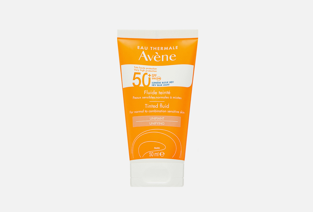 EAU THERMALE AVENE Light Sunscreen Fluid SPF50+ Tinted Fluid Ultra-light 50 ml EAU THERMALE AVENE Light Sunscreen Fluid SPF50+ Tinted Fluid