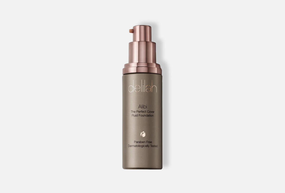 DELILAH Hydrating liquid foundation with glow Alibi The Perfect Cover