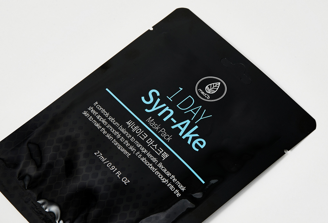 MEDB Face sheet mask 1 Day Syn-Ake 27 ml MEDB Face sheet mask 1 Day Syn-Ake