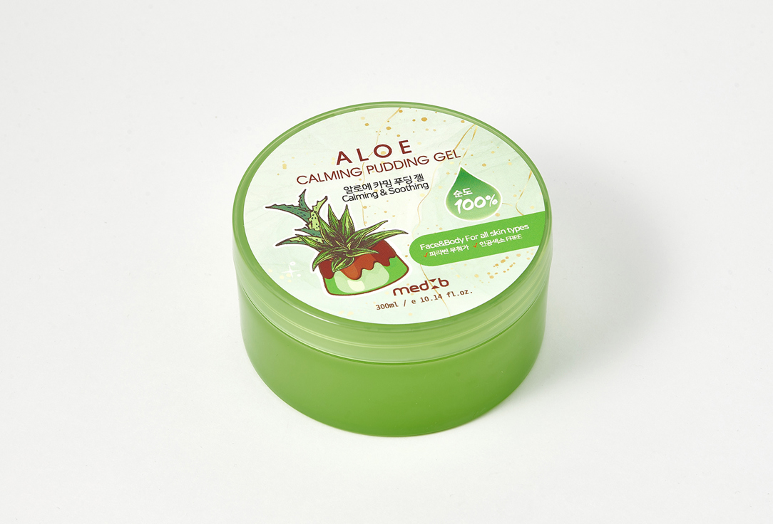 MEDB Face & body gel Aloe Calming Pudding 300 ml MEDB Face & body gel Aloe Calming Pudding