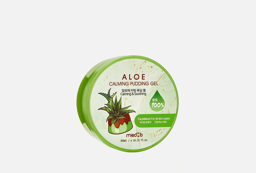 MEDB Face & body gel Aloe Calming Pudding 300 ml MEDB Face & body gel Aloe Calming Pudding
