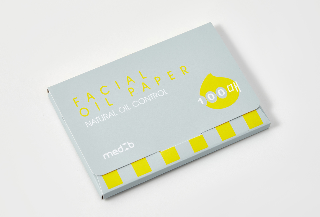 MEDB Матирующие салфетки для лица Facial Oil Paper 100 шт MEDB Матирующие салфетки для лица Facial Oil Paper