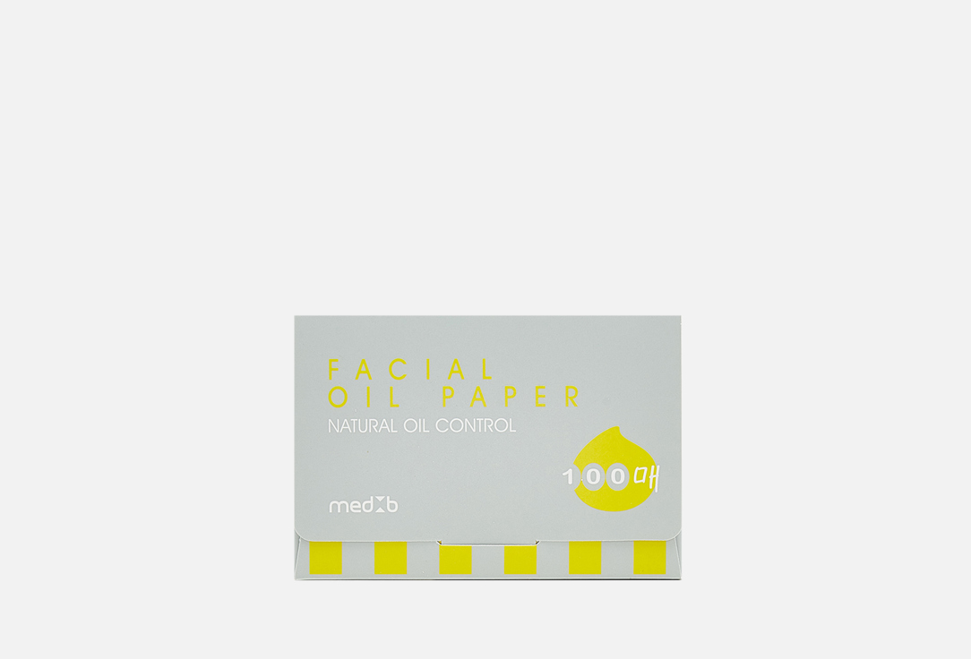 MEDB Матирующие салфетки для лица Facial Oil Paper 100 шт MEDB Матирующие салфетки для лица Facial Oil Paper