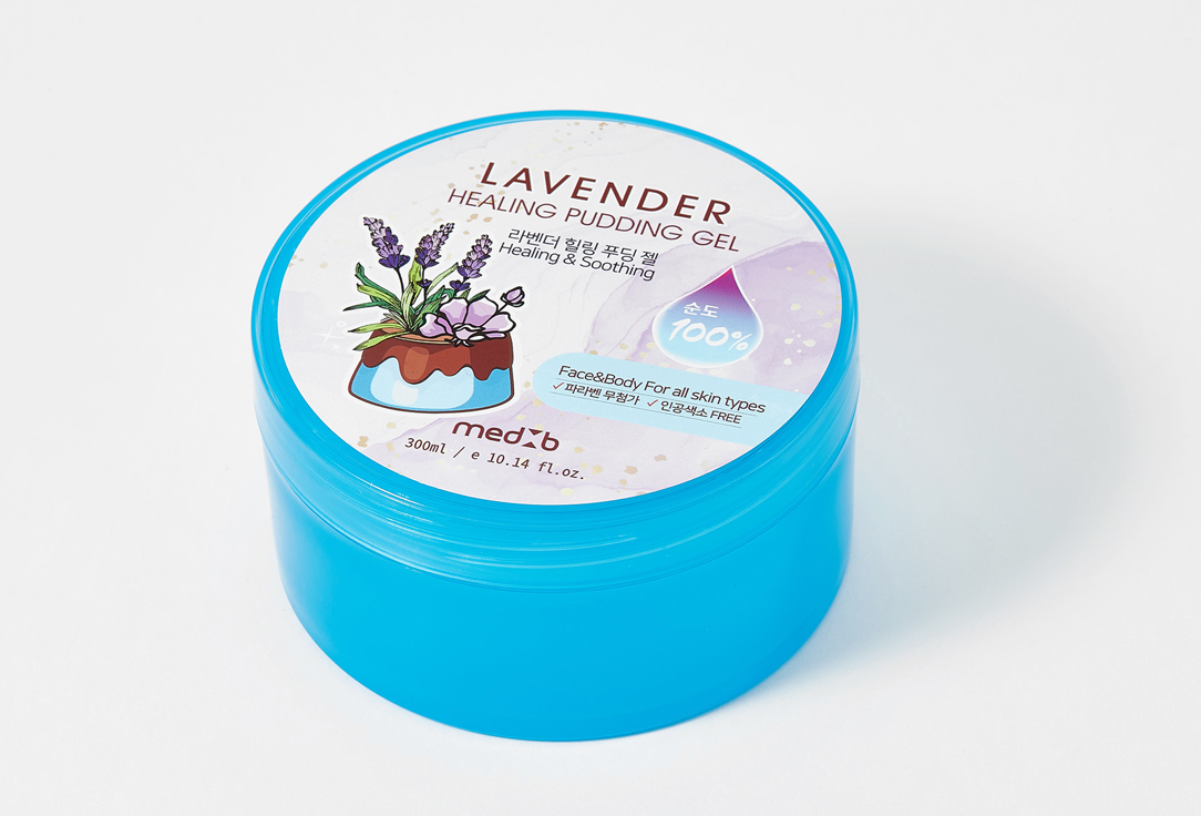 MEDB Body gel Lavender Healing Pudding 300 ml MEDB Body gel Lavender Healing Pudding