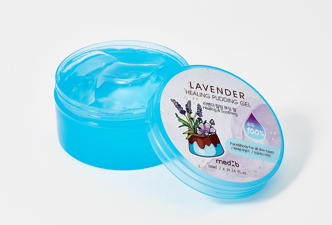 MEDB Body gel Lavender Healing Pudding 300 ml MEDB Body gel Lavender Healing Pudding