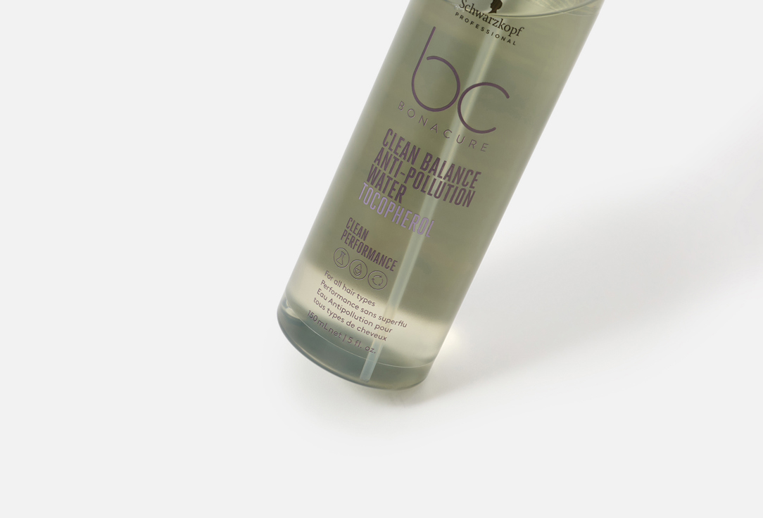 Schwarzkopf Professional Спрей для защиты волос от загрязнений Clean Balance Anti-Poll Water
