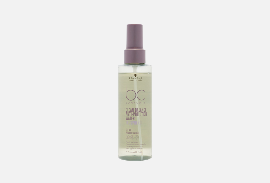Schwarzkopf Professional Спрей для защиты волос от загрязнений Clean Balance Anti-Poll Water