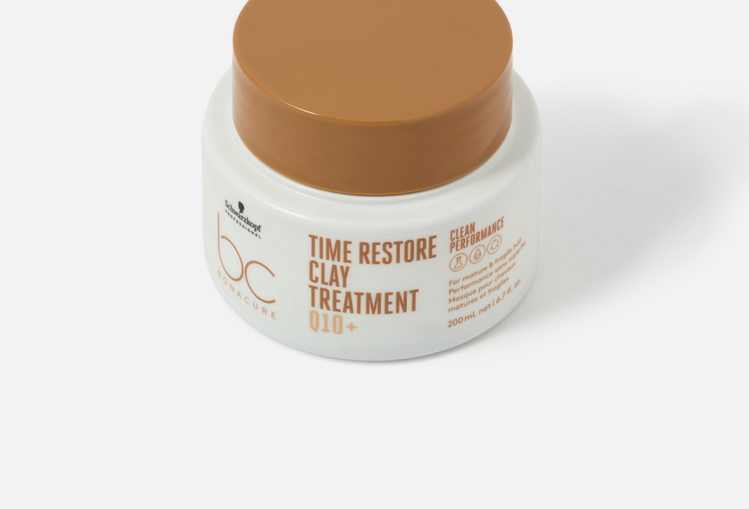 Schwarzkopf Professional Clay Treatment for mature and fragile hair Bonacure Time Restore