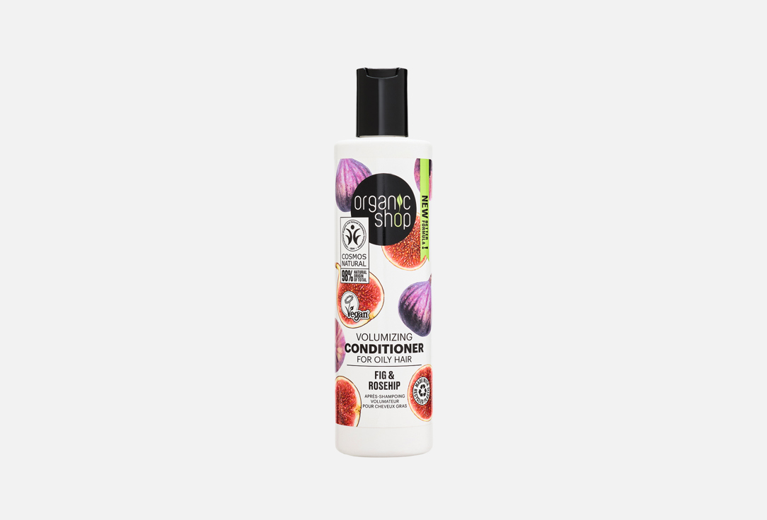 Organic Shop Volumizing Conditioner For Oily Hair Fig & Rosehip 280 ml Organic Shop Volumizing Conditioner For Oily Hair Fig & Rosehip