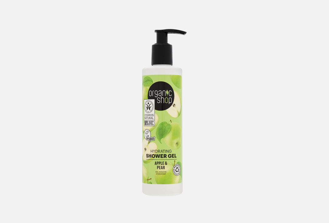 Organic Shop Hydrating Shower gel Apple & Pear 280 ml Organic Shop Hydrating Shower gel Apple & Pear