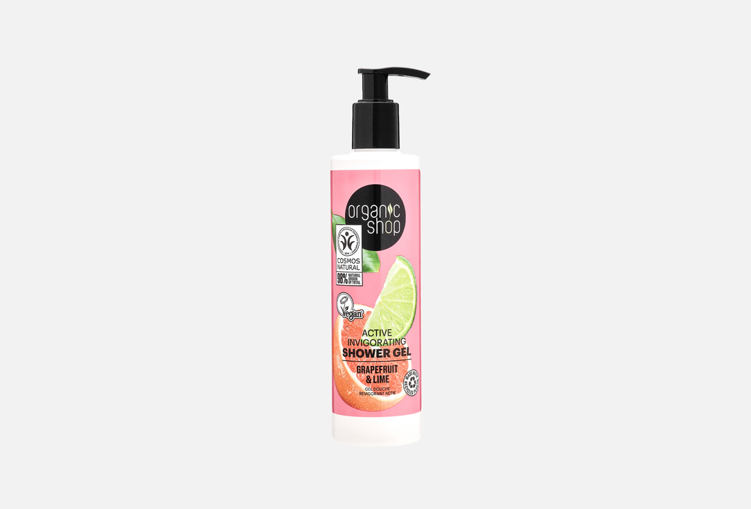 Organic Shop Active Invigorating Shower gel grapefruit & Lime