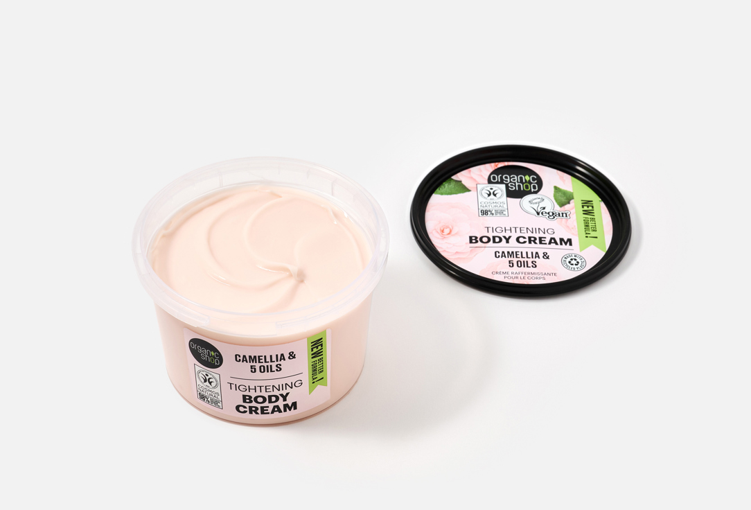 Organic Shop Tightening Body Cream Camellia 250 ml Organic Shop Tightening Body Cream Camellia