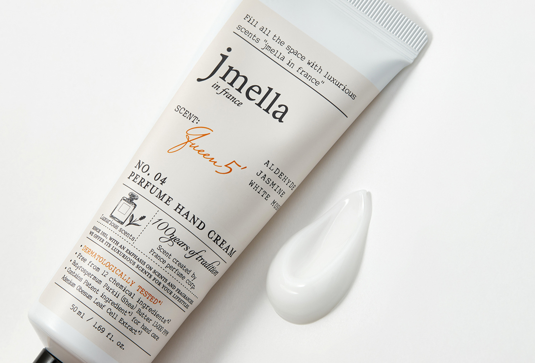 Jmella Perfumed hand cream Queen 5 50 ml Jmella Perfumed hand cream Queen 5