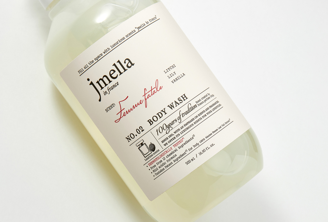 Jmella Perfumed Body Wash Femme Fatale 500 ml Jmella Perfumed Body Wash Femme Fatale