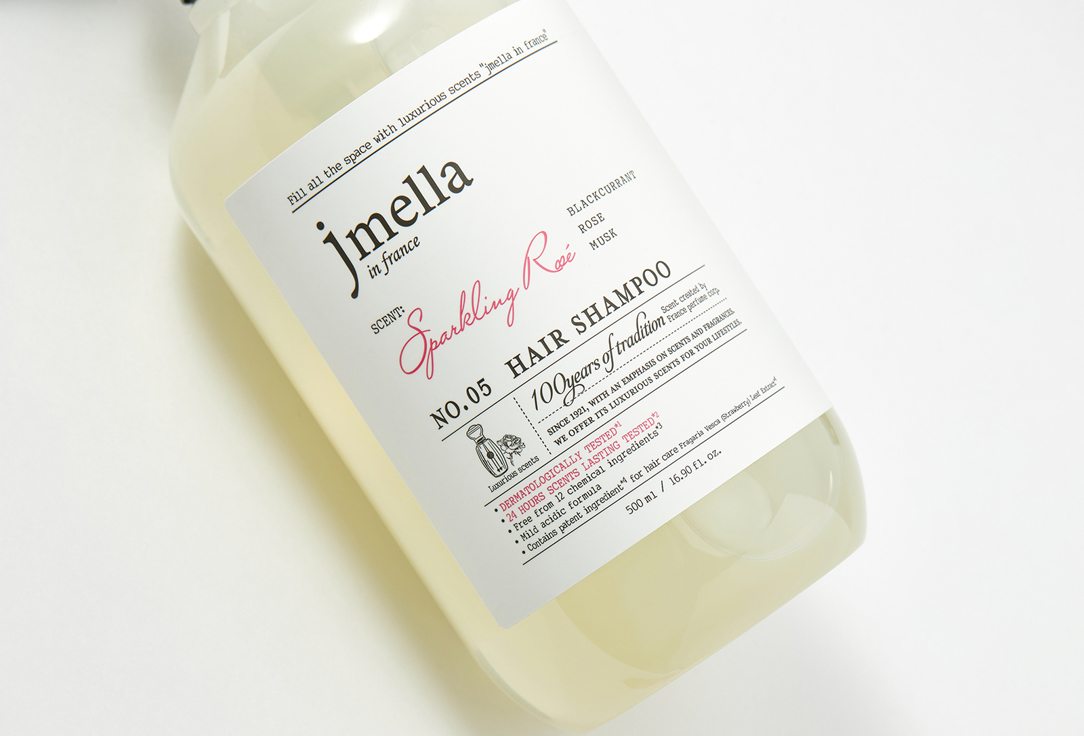 Jmella Perfumed hair shampoo SPARKLING ROSE