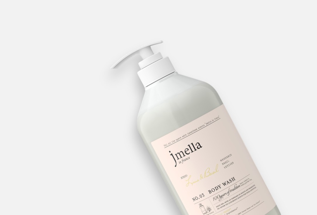 Jmella Perfumed Body Wash Lime & Basil