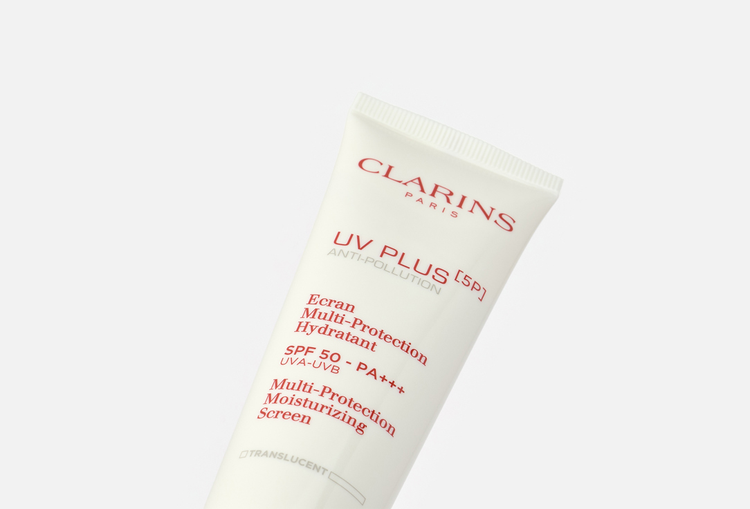 Clarins Moisturizing protective fluid-screen for the face SPF50 PA+++ UV PLUS [5P]