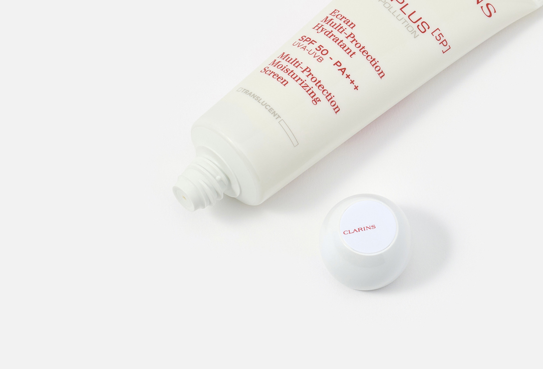 Clarins Moisturizing protective fluid-screen for the face SPF50 PA+++ UV PLUS [5P]