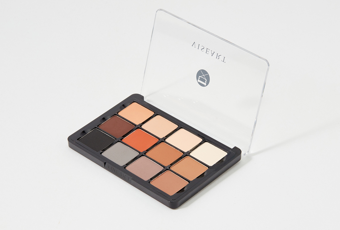 VISEART Eyeshadow Palette slimpro 01, Neutral mattes 24 g VISEART Eyeshadow Palette slimpro