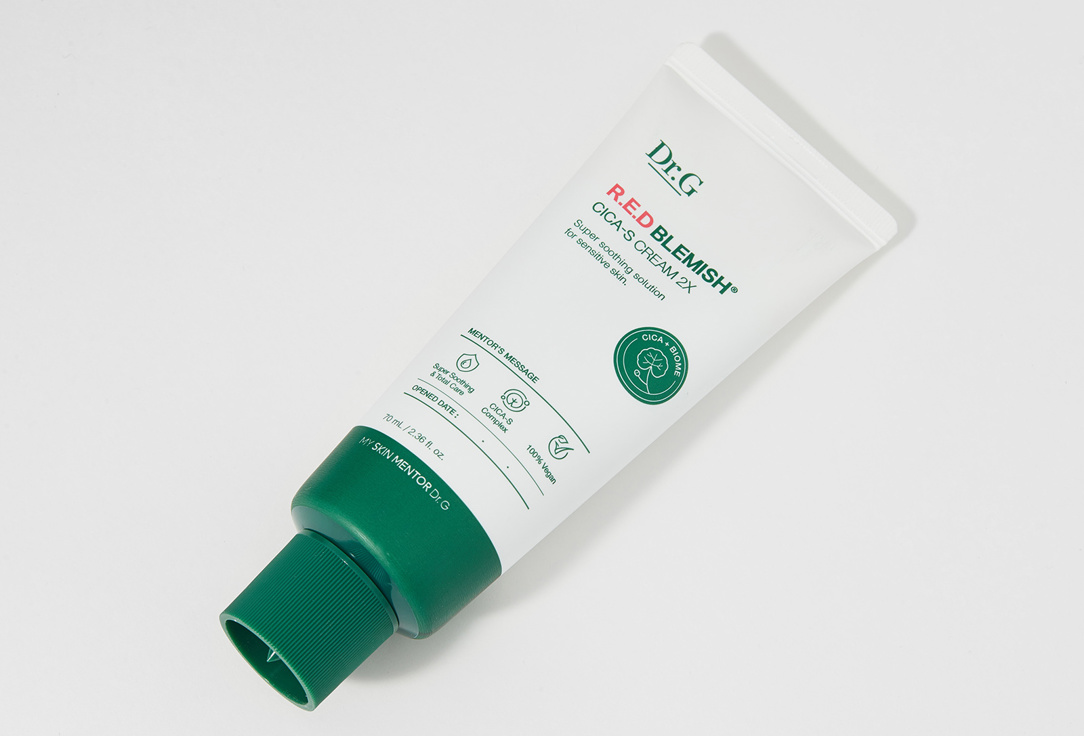 Dr.G SOOTHING FACE CREAM R.E.D BLEMISH CICA S 2X