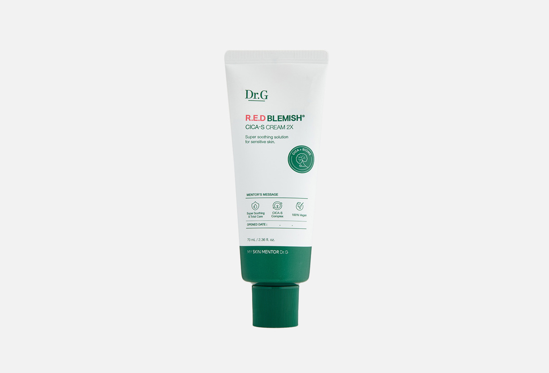 Dr.G SOOTHING FACE CREAM R.E.D BLEMISH CICA S 2X
