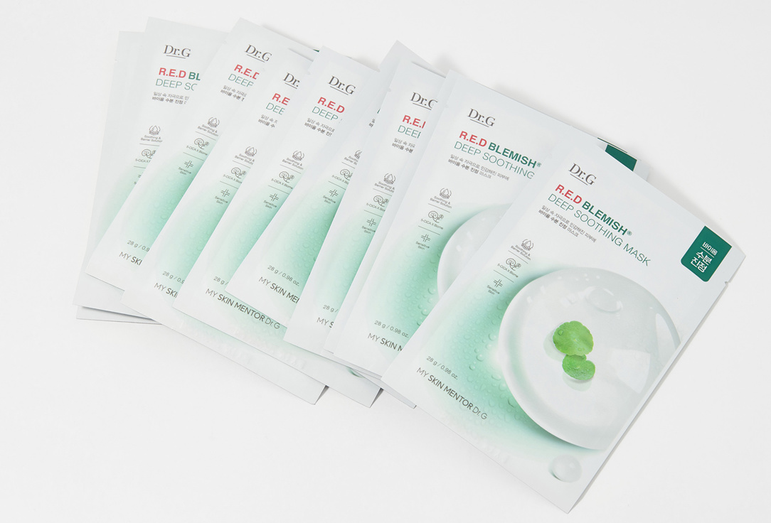 Dr.G DEEP SOOTHING FACE MASK R.E.D BLEMISH