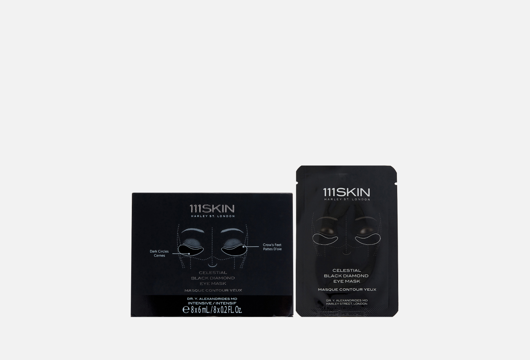 Celestial Black Diamond Eye Mask  8 