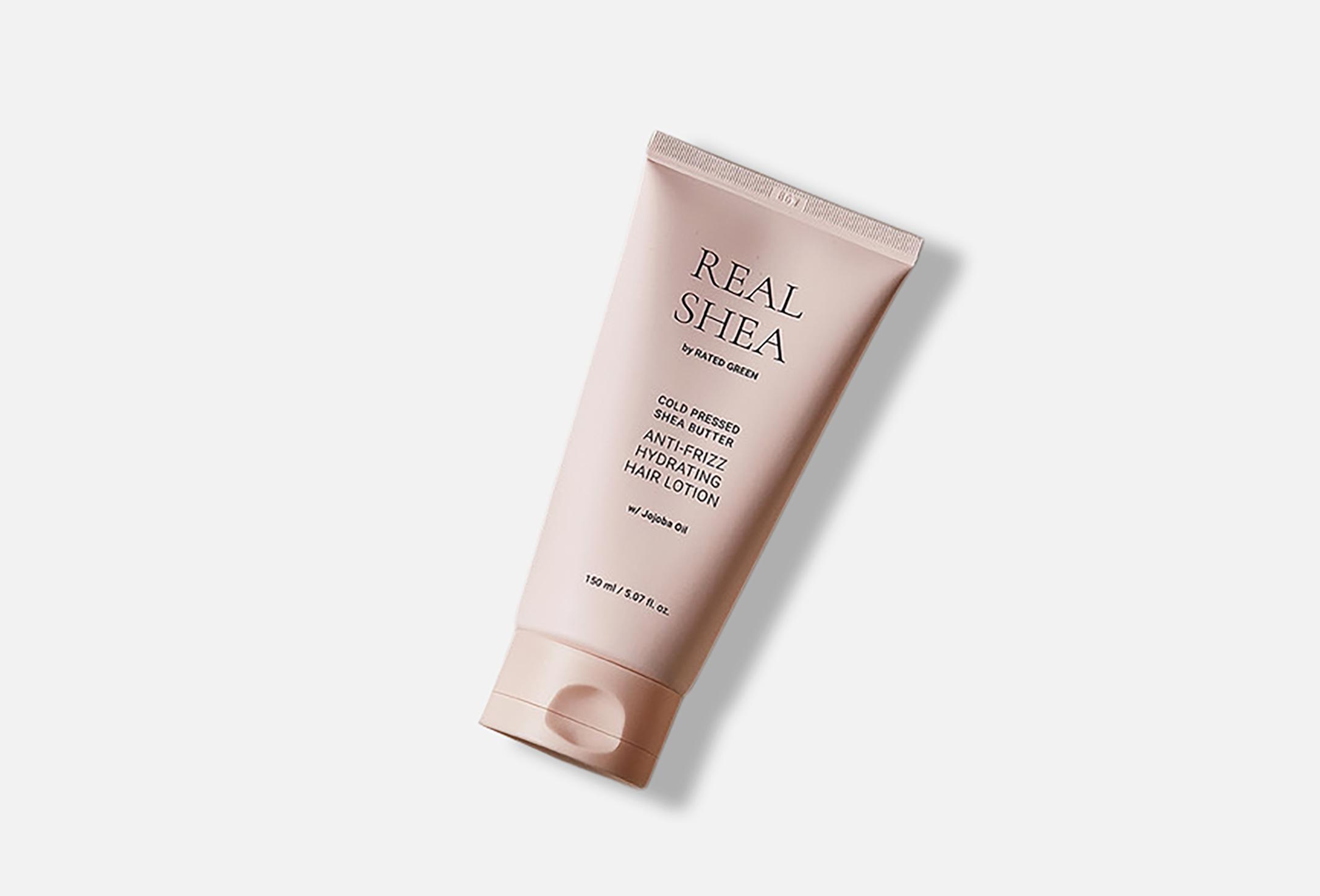 RATED GREEN Увлажняющий лосьон для волос с маслом ши Cold Pressed Shea Butter Anti-Frizz Hydrating Hair Lotion Jojoba Oil 150 мл RATED GREEN Увлажняющий лосьон для волос с маслом ши Cold Pressed Shea Butter Anti-Frizz Hydrating Hair Lotion Jojoba Oil