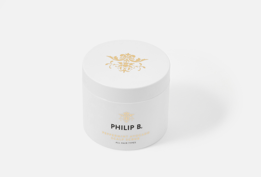 PHILIP B Moisturizing & Soothing Scalp Scrub Peppermint Avocado