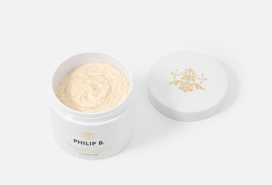 PHILIP B Moisturizing & Soothing Scalp Scrub Peppermint Avocado