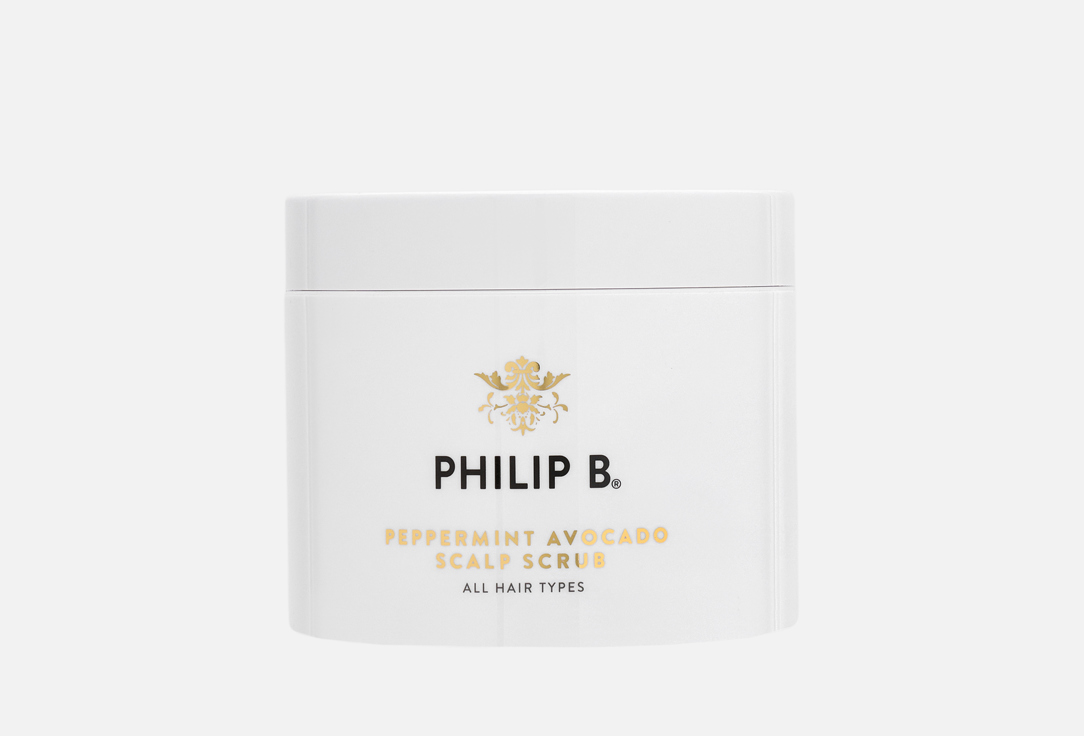 PHILIP B Moisturizing & Soothing Scalp Scrub Peppermint Avocado