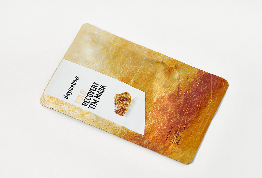 daymellow Moisturizing Face Sheet Mask GOLD' RECOVERY TTM MASK 1 pcs daymellow Moisturizing Face Sheet Mask GOLD' RECOVERY TTM MASK