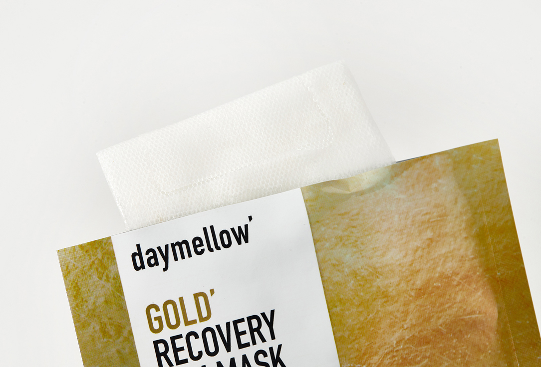 daymellow Moisturizing Face Sheet Mask GOLD' RECOVERY TTM MASK 1 pcs daymellow Moisturizing Face Sheet Mask GOLD' RECOVERY TTM MASK