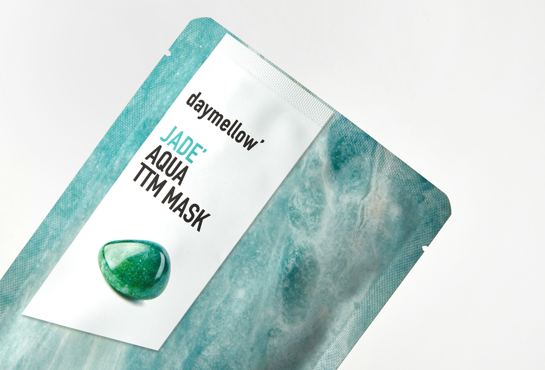 daymellow Moisturizing Face Sheet Mask JADE' AQUA TTM MASK 1 pcs daymellow Moisturizing Face Sheet Mask JADE' AQUA TTM MASK