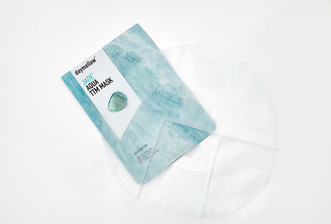 daymellow Moisturizing Face Sheet Mask JADE' AQUA TTM MASK 1 pcs daymellow Moisturizing Face Sheet Mask JADE' AQUA TTM MASK