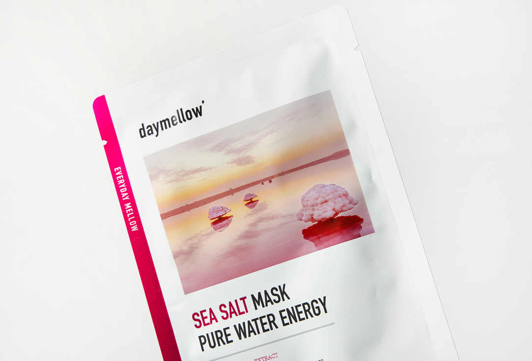 daymellow Soothing Face Sheet Mask SEA SALT MASK PURE WATER ENERGY 1 pcs daymellow Soothing Face Sheet Mask SEA SALT MASK PURE WATER ENERGY