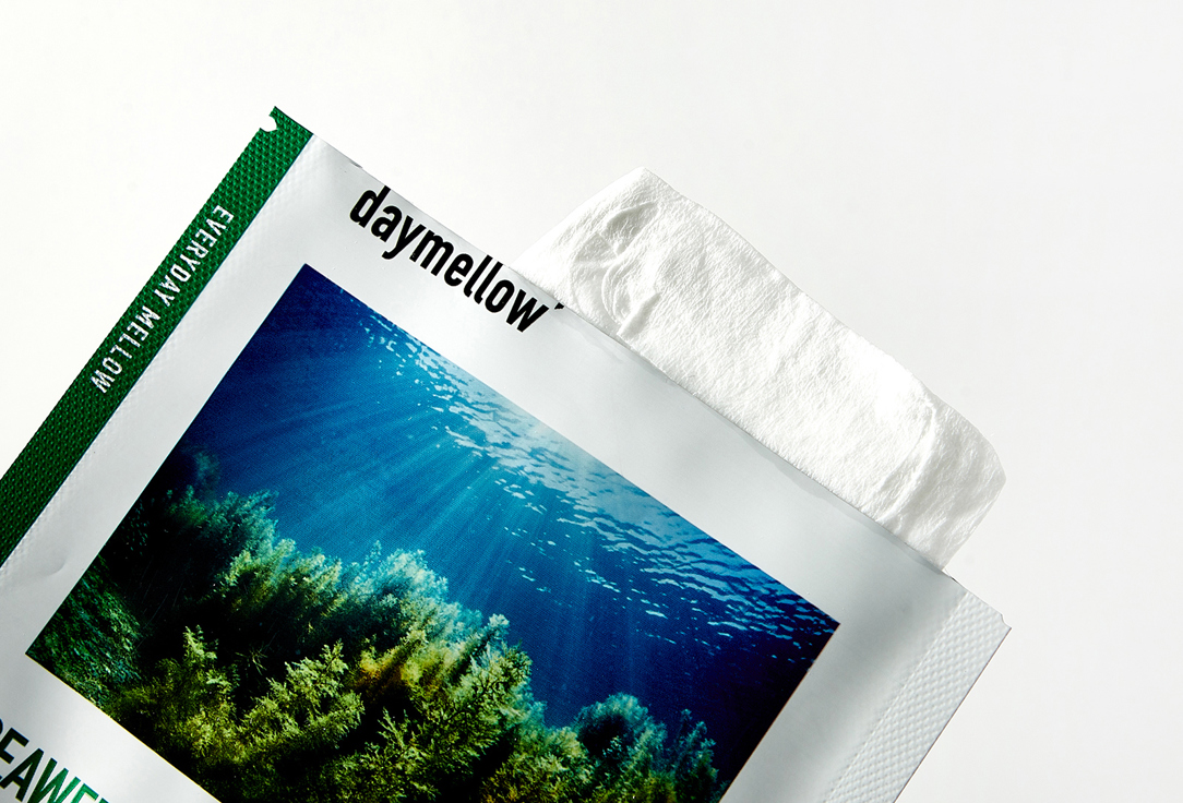 daymellow Face sheet mask Pure water energy seaweed 1 pcs daymellow Face sheet mask Pure water energy seaweed