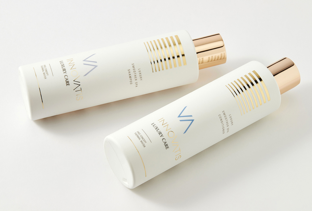 INNOVATIS Smoothing Shampoo & Conditioner Set Home Kit Smoother Spa