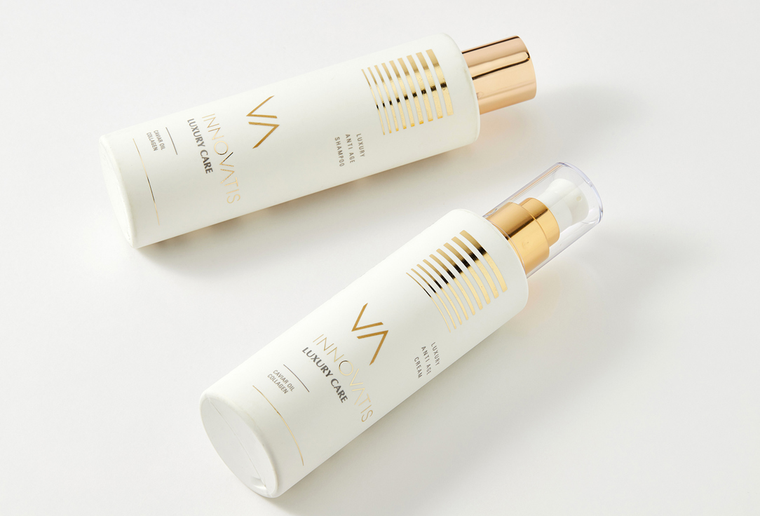 INNOVATIS Nourishing Shampoo & Conditioner Set Home Kit Anti-Age