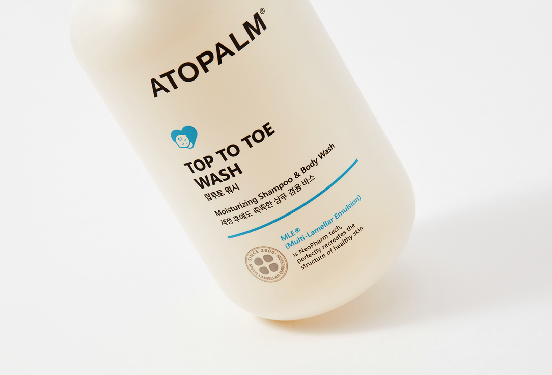 Atopalm Moisturizing Shampoo & Body Wash Top To Toe Wash 300 ml Atopalm Moisturizing Shampoo & Body Wash Top To Toe Wash