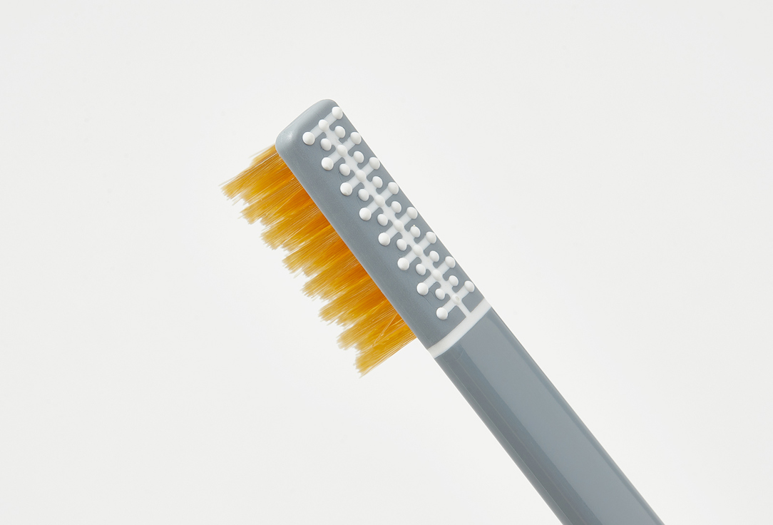 PIUMA Premium Gold Toothbrush T03 Single Pack Gold Asphalt Grey