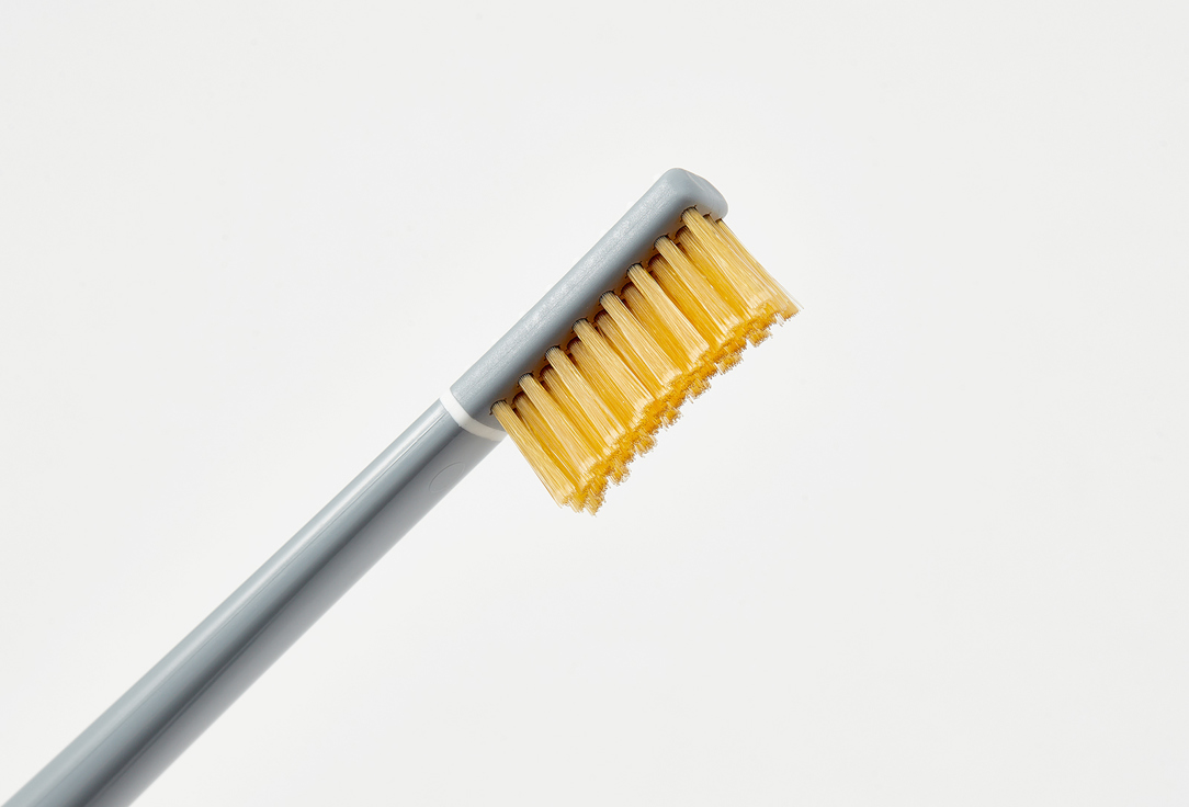 PIUMA Premium Gold Toothbrush T03 Single Pack Gold Asphalt Grey