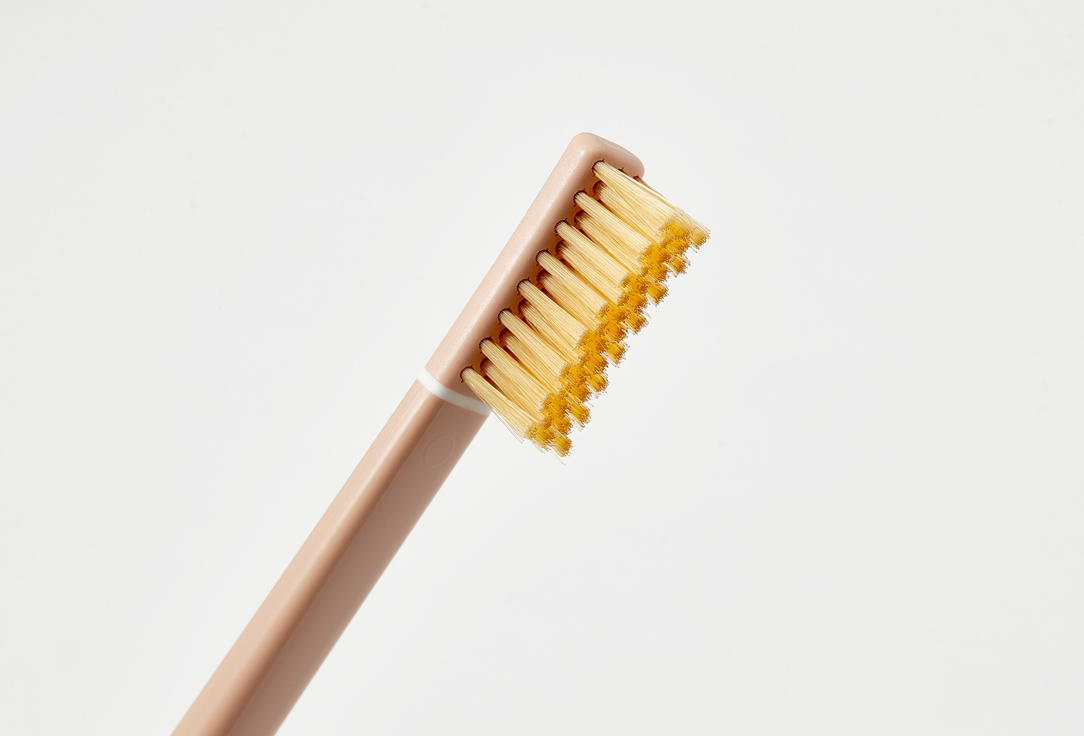 PIUMA Medium toothbrush with stand VITAMIN C