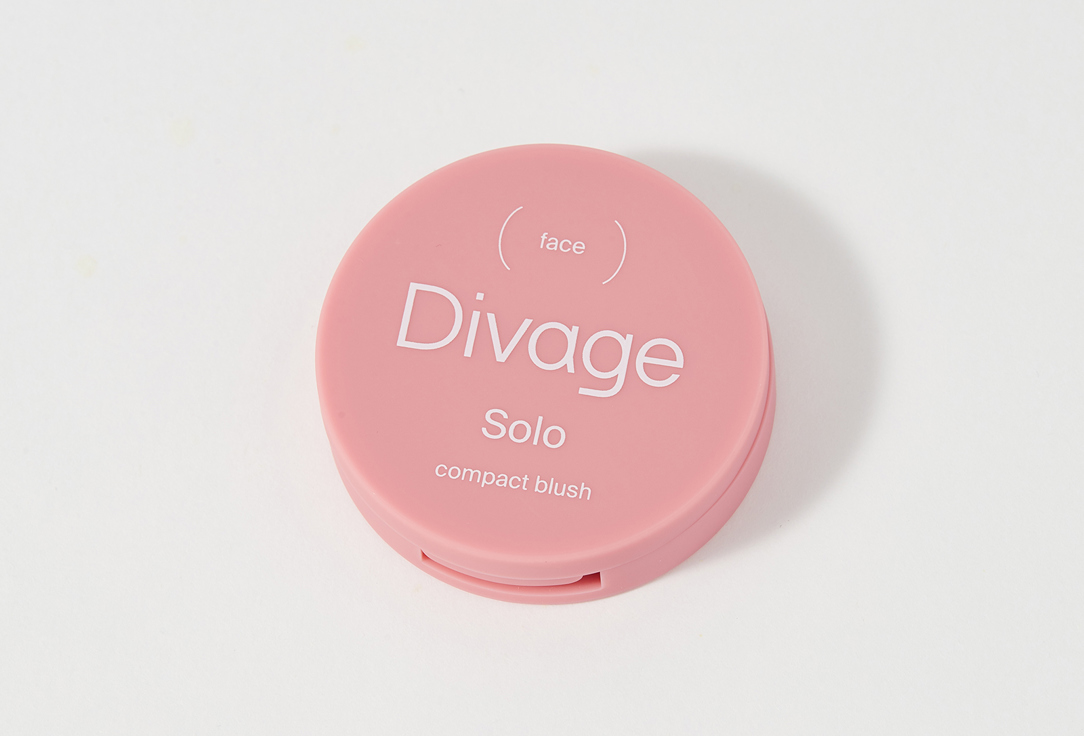 Divage Powder Blush Blush Compact Solo 03, Light pink 2 g Divage Powder Blush Blush Compact Solo